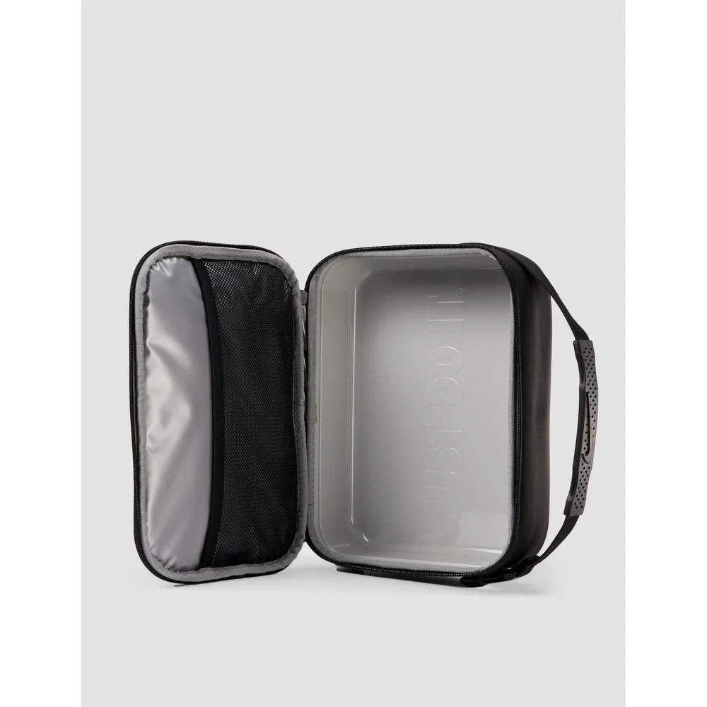 Nike  Hard Shell Insulated Lunch Box Black/Silver Swoosh NEW